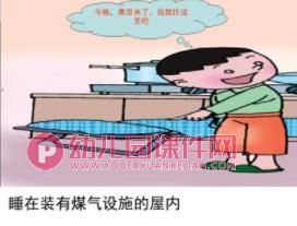 大班课件PPT《煤气与安全》PPT课件图片