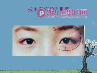 大班健康课件PPT《眼保健操》PPT课件图片