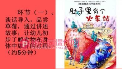 大班健康说课稿课件PPT《吃下的东西哪去了》PPT课件图片