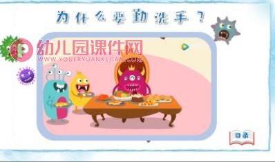 大班健康课件PPT《勤洗手,会洗手》PPT课件图片