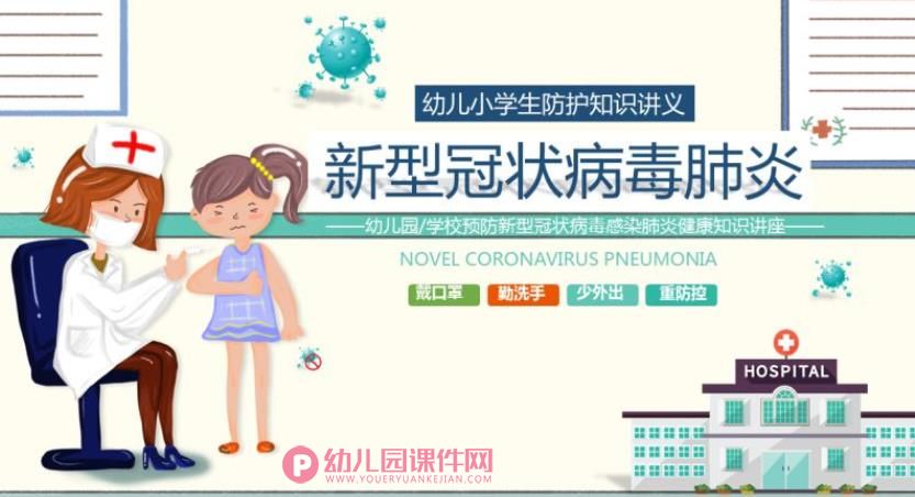 大班健康课件PPT《预防新型冠状病毒感染肺炎健康知识讲座》PPT课件图片