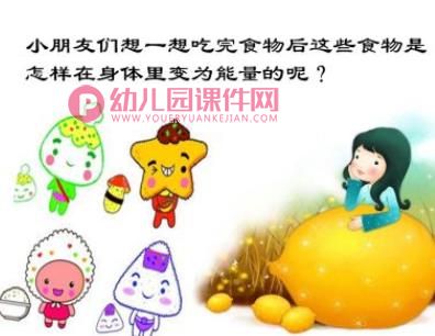 大班健康教育课件PPT《食物的旅行》PPT课件图片