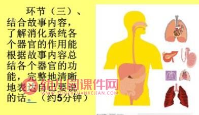 大班健康说课稿课件PPT《吃下的东西哪去了》PPT课件图片