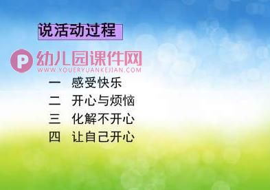 大班健康说课稿课件PPT《让自己高兴》PPT课件图片