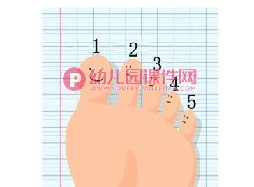 大班科学绘本课件PPT《脚趾头起名字》PPT课件图片