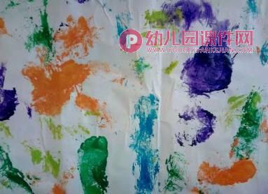 大班艺术课件PPT《小脚丫会画画》PPT课件图片