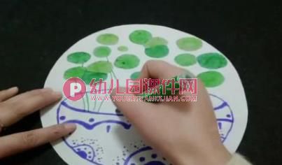 大班绘画课件PPT《铜钱草》PPT课件图片