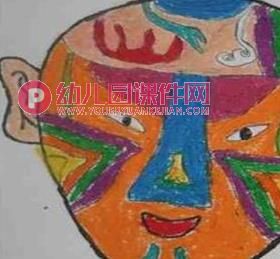 大班美术活动课件PPT《中国京剧脸谱》PPT课件图片