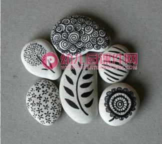 大班美术课件PPT《神奇的石头画》PPT课件图片