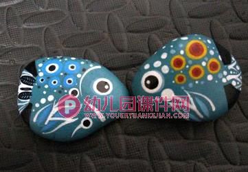 大班美术课件PPT《神奇的石头画》PPT课件图片