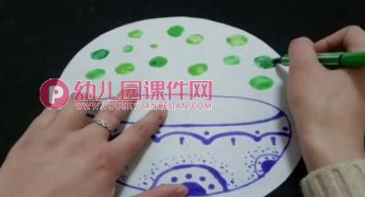 大班绘画课件PPT《铜钱草》PPT课件图片