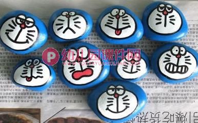 大班美术课件PPT《神奇的石头画》PPT课件图片