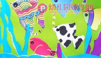 大班美术课件PPT《撕贴画》PPT课件图片