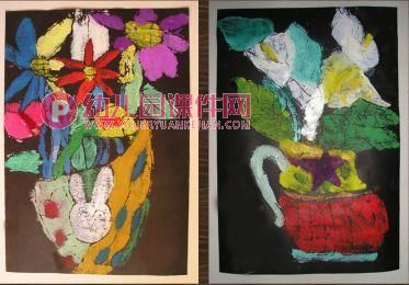 大班美术活动课件PPT《吹塑纸版画》PPT课件图片