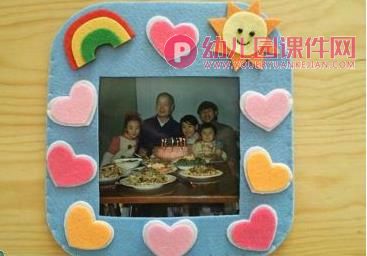 大班手工课件PPT《自制相框》PPT课件图片