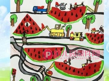 大班美术课件PPT《忙碌的蚂蚁》PPT课件图片