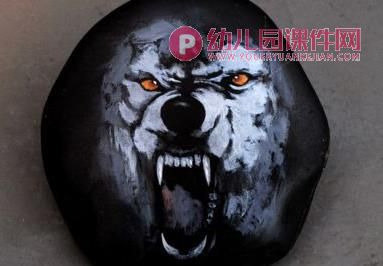 大班美术课件PPT《神奇的石头画》PPT课件图片