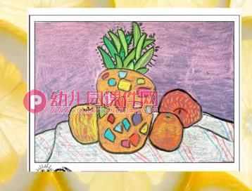 大班美术课件PPT《水果写生》PPT课件图片
