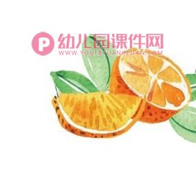 大班美术课件PPT《橘子红了》PPT课件图片