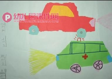 大班美术课件PPT《撕贴画》PPT课件图片