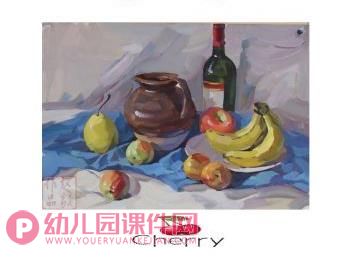 大班美术课件PPT《水果写生》PPT课件图片