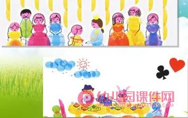 大班美术课件PPT《手印变变变》PPT课件图片