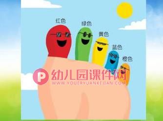 大班社会课件PPT《脚趾头起名字》PPT课件音频音乐图片