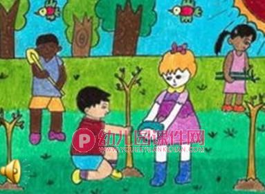 大班社会课件PPT《树木的作用》PPT课件图片