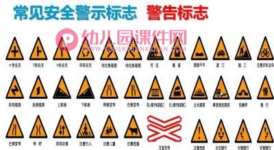 大班社会课件PPT《常用的标志》PPT课件图片