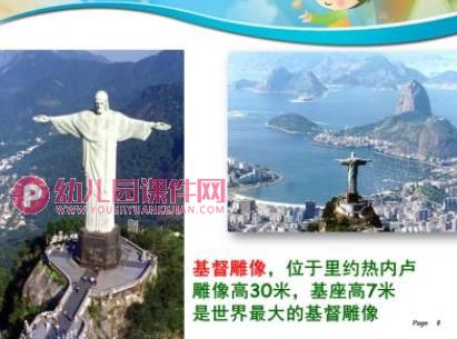 大班社会课件PPT《美丽的巴西》PPT课件图片