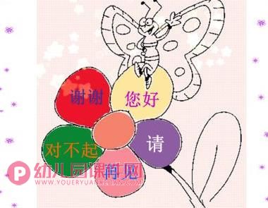 大班社会教育课件PPT《礼貌用语》PPT课件图片