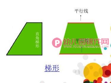大班数学课件PPT《认识形状半圆、椭圆、梯形》PPT课件图片
