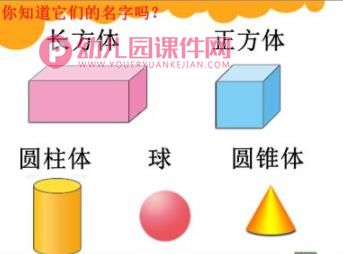 大班数学活动课课件PPT《认识图形》PPT课件图片