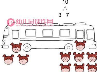 大班数学公开课课件PPT《10的分解与组成》PPT课件图片