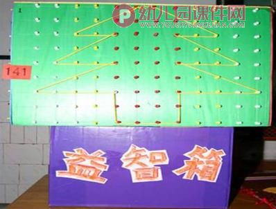 大班数学活动课件PPT《有趣的橡皮筋造型》PPT课件图片
