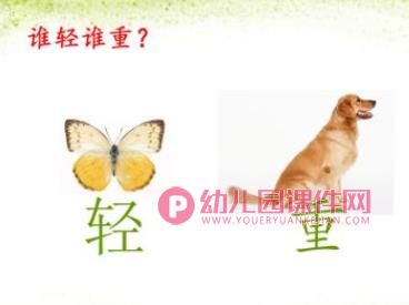 大班数学活动课件PPT《轻重我知道》PPT课件图片