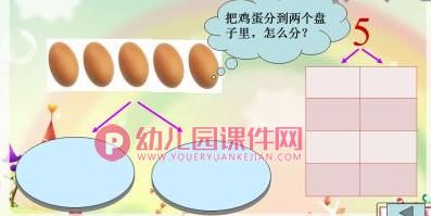 大班数学课件PPT《5的分解与组合》PPT课件图片