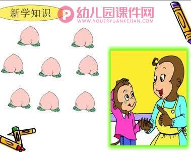 大班数学课件PPT《8的组成及加减法》PPT课件图片