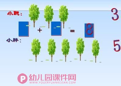 大班数学课件PPT《8的组成》PPT课件图片