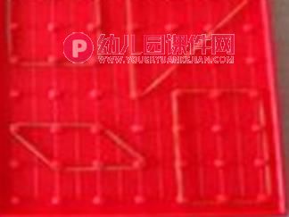 大班数学活动课件PPT《有趣的橡皮筋造型》PPT课件图片