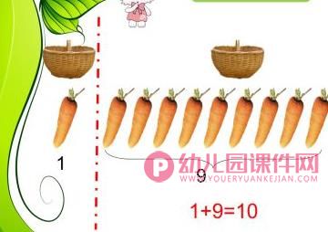 大班数学活动课件PPT《10的加法》PPT课件图片
