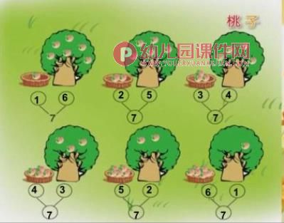 大班数学智慧星课件PPT《7的分解》PPT课件图片