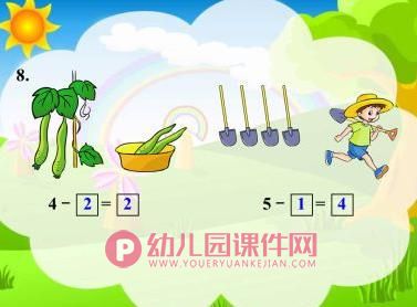大班数学活动课件PPT《加减法》PPT课件图片
