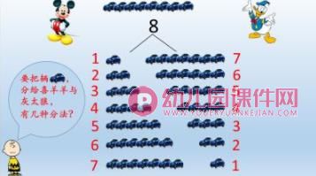 大班数学课件PPT《7、8的分解与组成》PPT课件图片