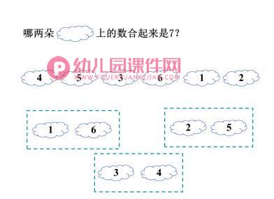 大班数学课件PPT《6与7的组成》PPT课件图片
