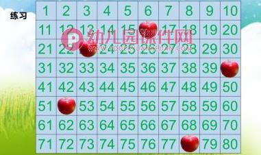 大班数学课件PPT《100的以内的数数、群数》PPT课件图片