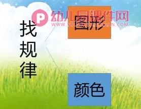 大班数学课件PPT《图形的排列》PPT课件图片