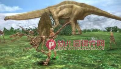 大班体育课件PPT《穿越侏罗纪》PPT课件图片