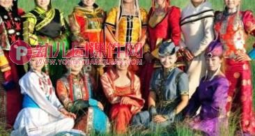 大班亲子韵律课件PPT《草原上的游戏》PPT课件配乐图片