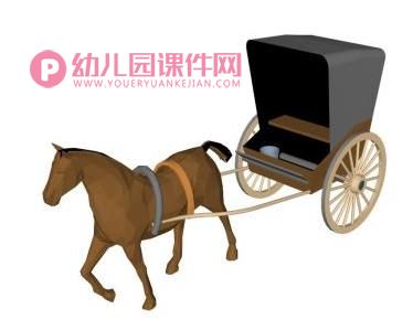 大班音乐游戏课件PPT《邮递马车》PPT课件图片